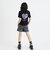 【デイリープライス】バックハートラメロゴ半袖Tシャツ