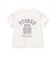 袖チュール切替ナンバリング半袖Tシャツ
