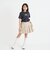 【デイリープライス】グラデくまちゃん半袖チュニックTシャツ