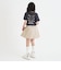 【デイリープライス】グラデくまちゃん半袖チュニックTシャツ