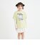 メッシュ袖切替ドッキングビッグTシャツ
