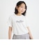 裾ドロストりぼんタック半袖Tシャツ