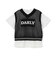 【洗える】メッシュニットベスト＋半袖Tシャツ