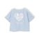 【接触冷感】ハート袖ライン半袖Tシャツ