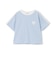 【接触冷感】ハート袖ライン半袖Tシャツ