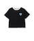 【接触冷感】ハート袖ライン半袖Tシャツ