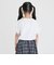 【接触冷感】袖あきリボン半袖Tシャツ