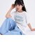 【デイリープライス】【綿100%】カレッジプリント半袖Tシャツ