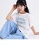 【デイリープライス】【綿100%】カレッジプリント半袖Tシャツ