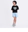 【デイリープライス】【綿100%】ハートロゴプリント半袖Tシャツ