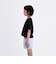 【デイリープライス】【綿100%】ハートロゴプリント半袖Tシャツ