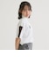 袖メッシュハーフジップ半袖Tシャツ2
