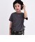 【接触冷感】ラインストーン脇ドロストTシャツ