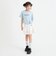 裾ドロストりぼんタック半袖Tシャツ