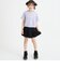 裾ドロストりぼんタック半袖Tシャツ