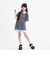 【接触冷感】バックハート衿つきハーフZIP半袖T