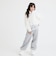 【洗える】モールニットファージップパーカー