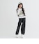 ヘビロテデニムイージーロングパンツ