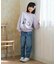 MPS(エムピーエス)【キッズ】転写ネコプリントスウェットプルオーバー