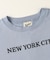 Refurbish ロゴデザイン長袖Tシャツ