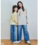 VIVIAN BLUE(ヴィヴィアンブルー)【キッズ】フロントロゴチュニック長袖Tシャツ
