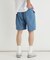 CAMP7(キャンプ7)ナイロンベルト付きショートパンツ