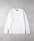 《遮熱/接触冷感/さらっと心地良い》シルケット加工胸ポケットロングスリーブTシャツ