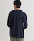 《遮熱/接触冷感/さらっと心地良い》シルケット加工胸ポケットロングスリーブTシャツ