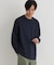 《遮熱/接触冷感/さらっと心地良い》シルケット加工胸ポケットロングスリーブTシャツ