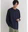 《遮熱/接触冷感/さらっと心地良い》シルケット加工胸ポケットロングスリーブTシャツ