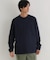 《遮熱/接触冷感/さらっと心地良い》シルケット加工胸ポケットロングスリーブTシャツ