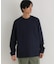 《遮熱/接触冷感/さらっと心地良い》シルケット加工胸ポケットロングスリーブTシャツ