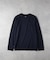 《遮熱/接触冷感/さらっと心地良い》シルケット加工胸ポケットロングスリーブTシャツ