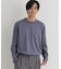 《遮熱/接触冷感/さらっと心地良い》シルケット加工ロングスリーブTシャツ