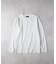 《遮熱/接触冷感/さらっと心地良い》シルケット加工ロングスリーブTシャツ