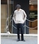 BACK NUMBER(バックナンバー)【メンズ】スキッパーコットンニット