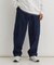 BACK NUMBER(バックナンバー)【メンズ】ウエストイージーデニムカーゴパンツ（ウエストゴム・楽に穿ける・ワイドシルエット）