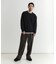 BACK NUMBER(バックナンバー)【メンズ】【軽くて柔らかい】ポリナイロンニットクルーネックセーター(洗濯機で洗える)