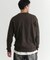 BACK NUMBER(バックナンバー)【メンズ】【軽くて柔らかい】ポリナイロンニットクルーネックセーター(洗濯機で洗える)