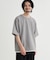 BACK NUMBER(バックナンバー)ジャガードフェイクレイヤード半袖Ｔシャツ