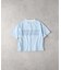 VIVIAN BLUE(ヴィヴィアンブルー)【キッズ】メッシュアップリケ短丈Ｔシャツ