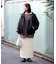 HONEYSUCKLE ROSE(ハニーサックルローズ)【レディース】【コスパ最強】リブオーバーサイズブルゾン