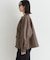 HONEYSUCKLE ROSE(ハニーサックルローズ)フェイクレザーノーカラーＪＫ