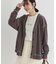 HONEYSUCKLE ROSE(ハニーサックルローズ)【レディース】【お手入れ簡単、気軽に羽織る】カットカーディガン(体型カバー)
