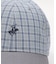 BEVERLY HILLS POLO CLUB(ビバリーヒルズポロクラブ)【レディース】ワンポイント刺繍チェック柄キャップ
