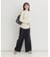 HONEYSUCKLE ROSE(ハニーサックルローズ)【レディース】配色ハイネックセーター
