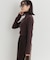 HONEYSUCKLE ROSE(ハニーサックルローズ)【レディース】配色ハイネックセーター