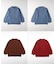 HONEYSUCKLE ROSE(ハニーサックルローズ)【レディース】ボリュームモックネックセーター(6色展開/ゆったりシルエット/ヒップ周りカバー)