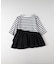 HONEYSUCKLE ROSE(ハニーサックルローズ)【レディース】【華奢見え・接触冷感】裾切り替えデザインTシャツ