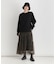 HONEYSUCKLE ROSE(ハニーサックルローズ)【レディース】畦編みクルーネックセーター